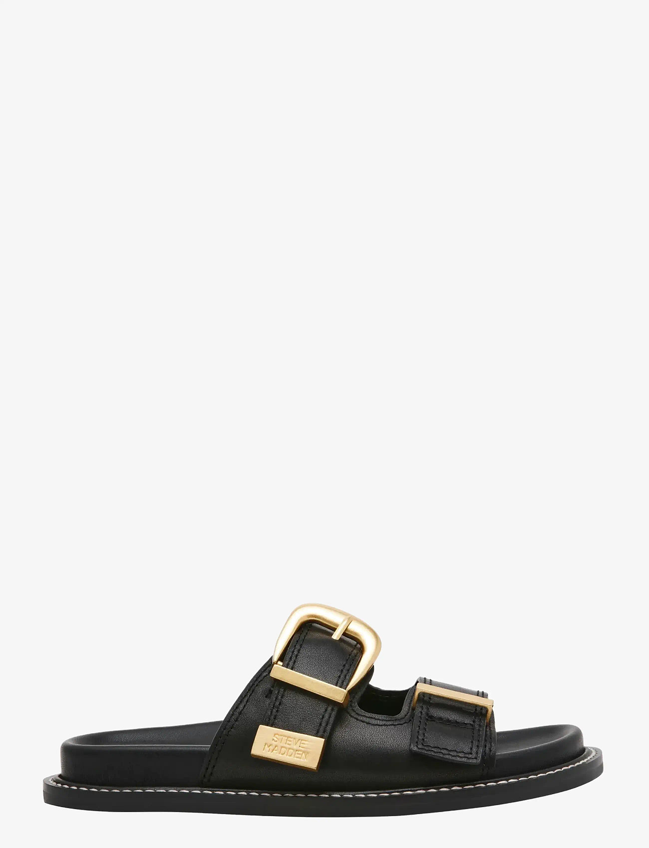 Steve Madden - Arch - flache sandalen - blk action leather - 1