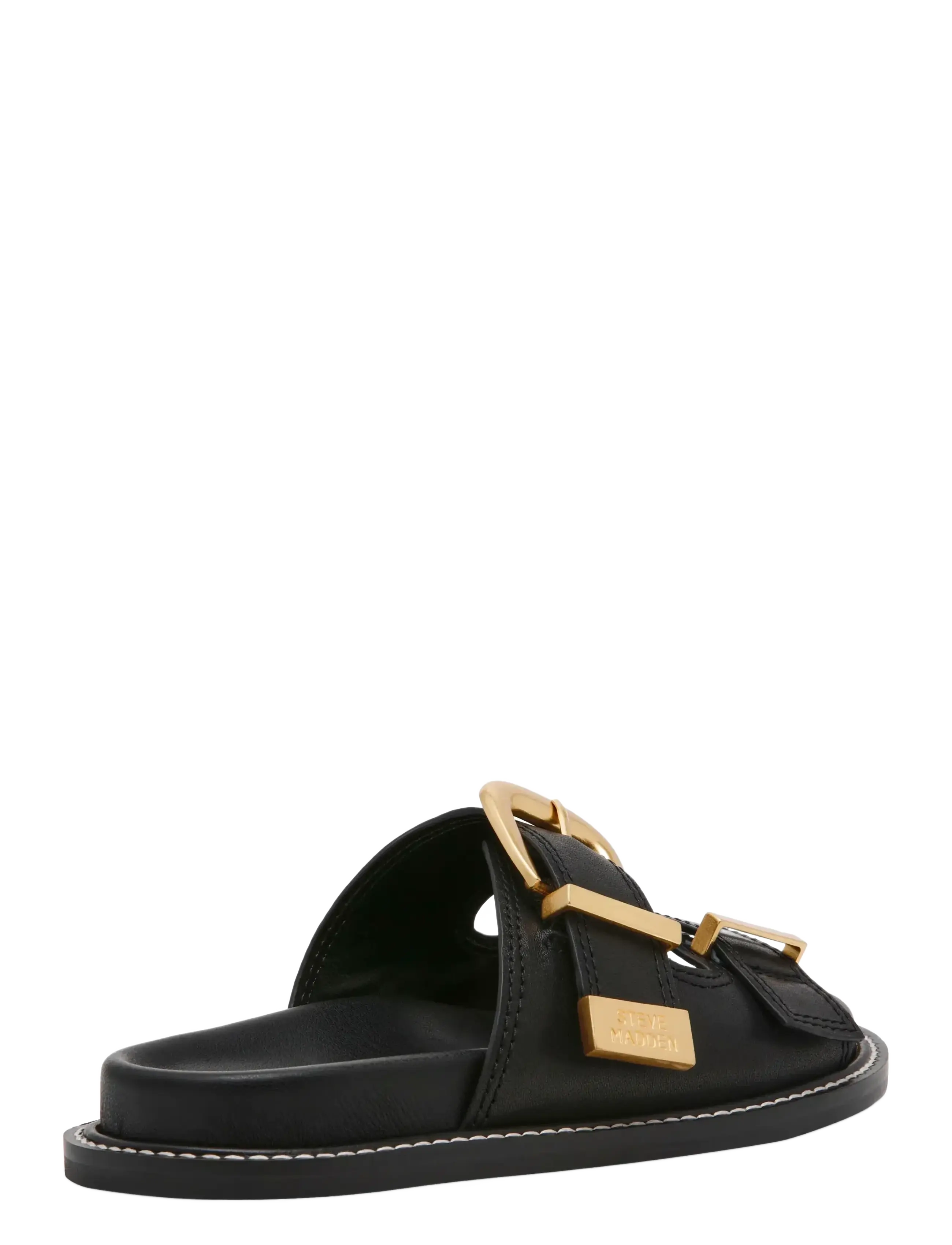 Steve Madden - Arch - flache sandalen - blk action leather - 2