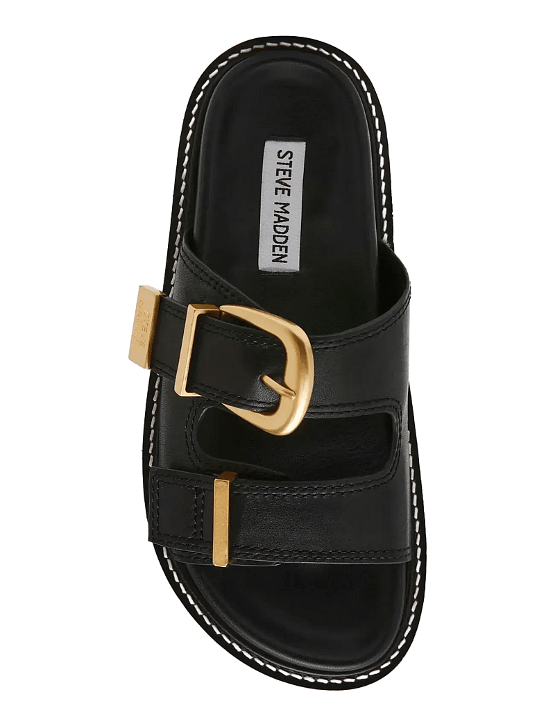 Steve Madden - Arch - flache sandalen - blk action leather - 5