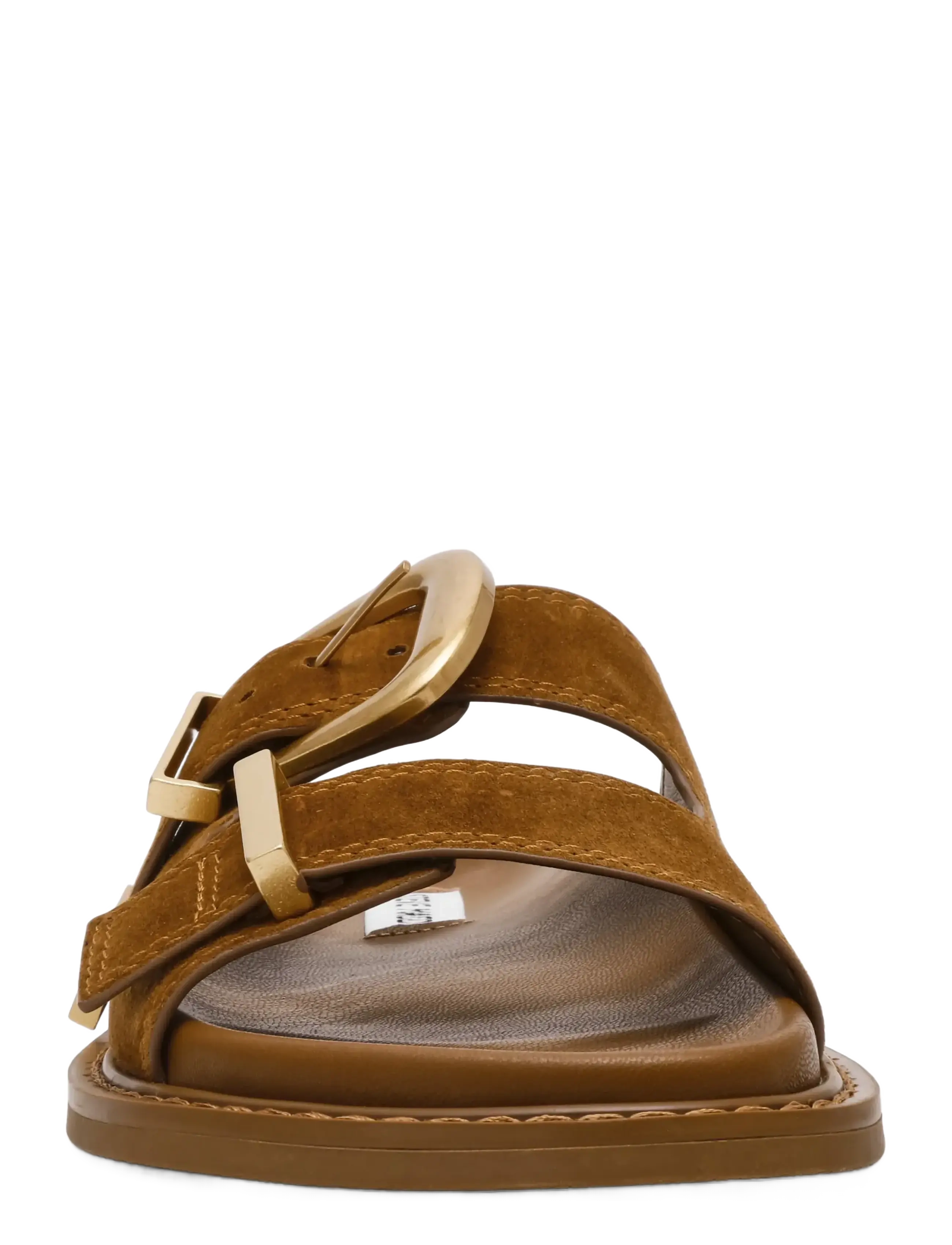 Steve Madden - Arch - flat sandals - dk camel sue - 3