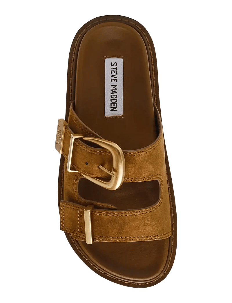 Steve Madden - Arch - flache sandalen - dk camel sue - 5