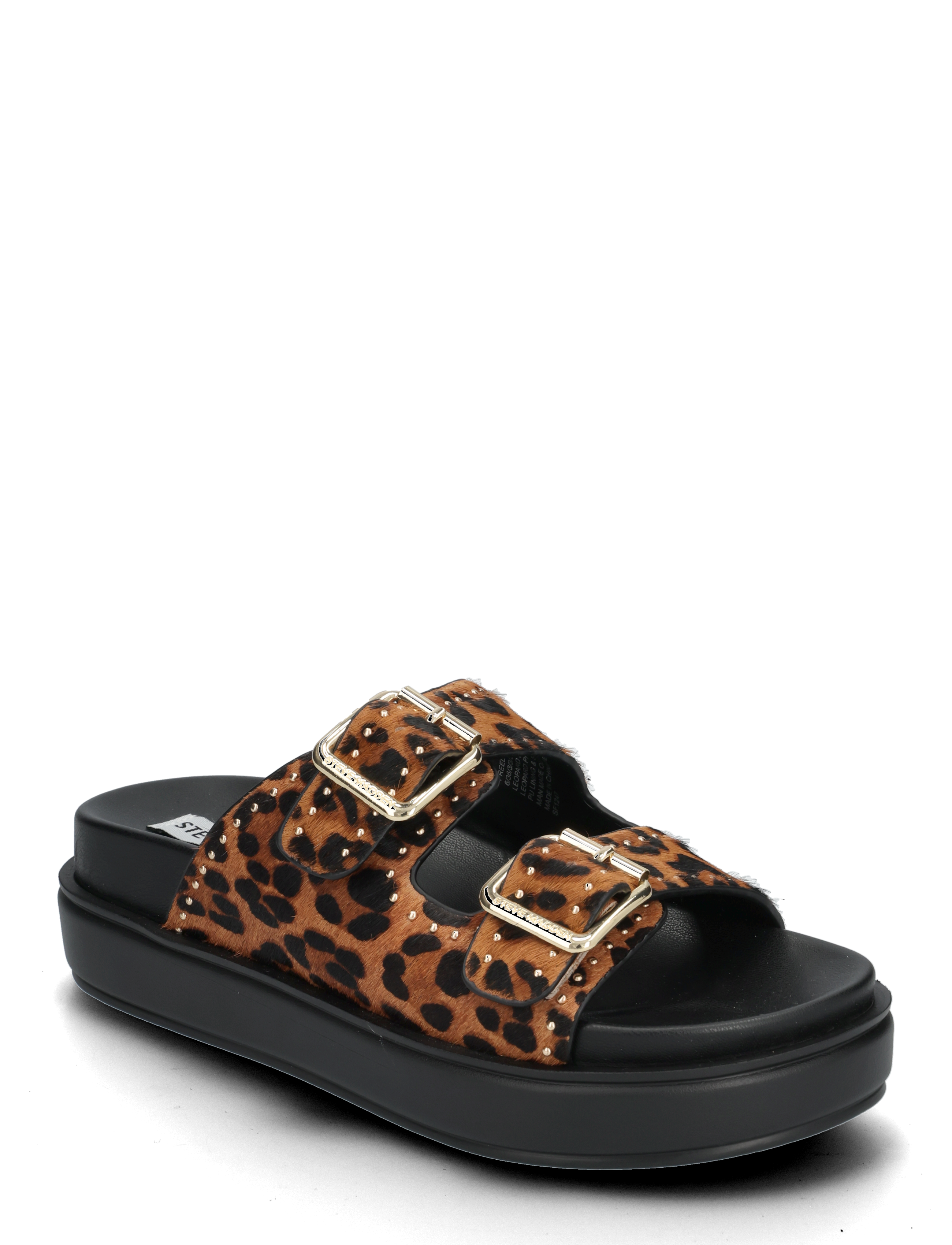 Steve Madden Freelance-L Slides - Schoenen - LEOPARD / brown