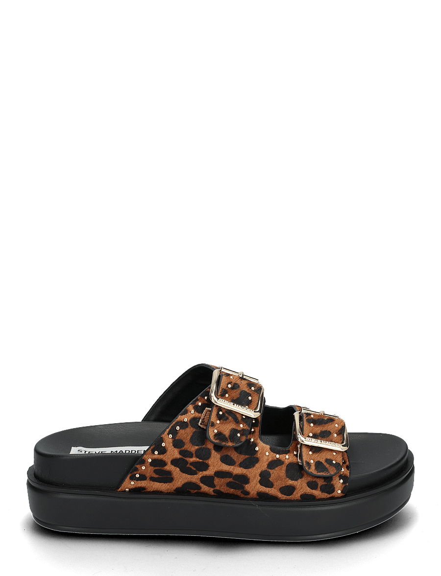 Steve Madden - Freelance-L Slides - platåsandaler - leopard - 1