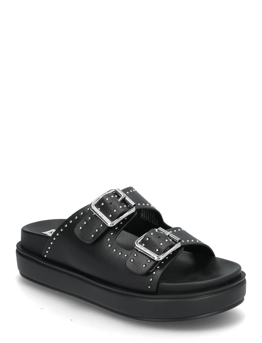 Steve Madden - Freelance Slides - madalad sandaalid - blk action leather - 0
