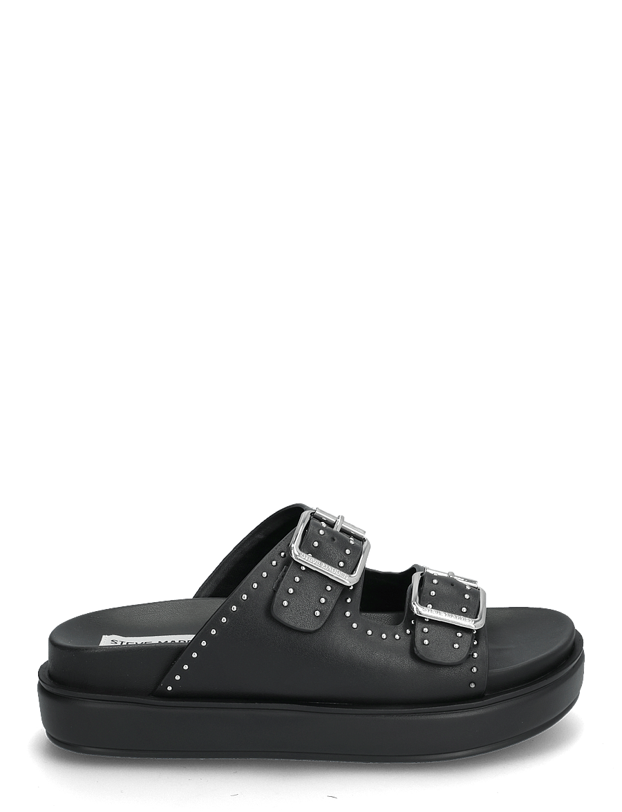 Steve Madden - Freelance Slides - madalad sandaalid - blk action leather - 1