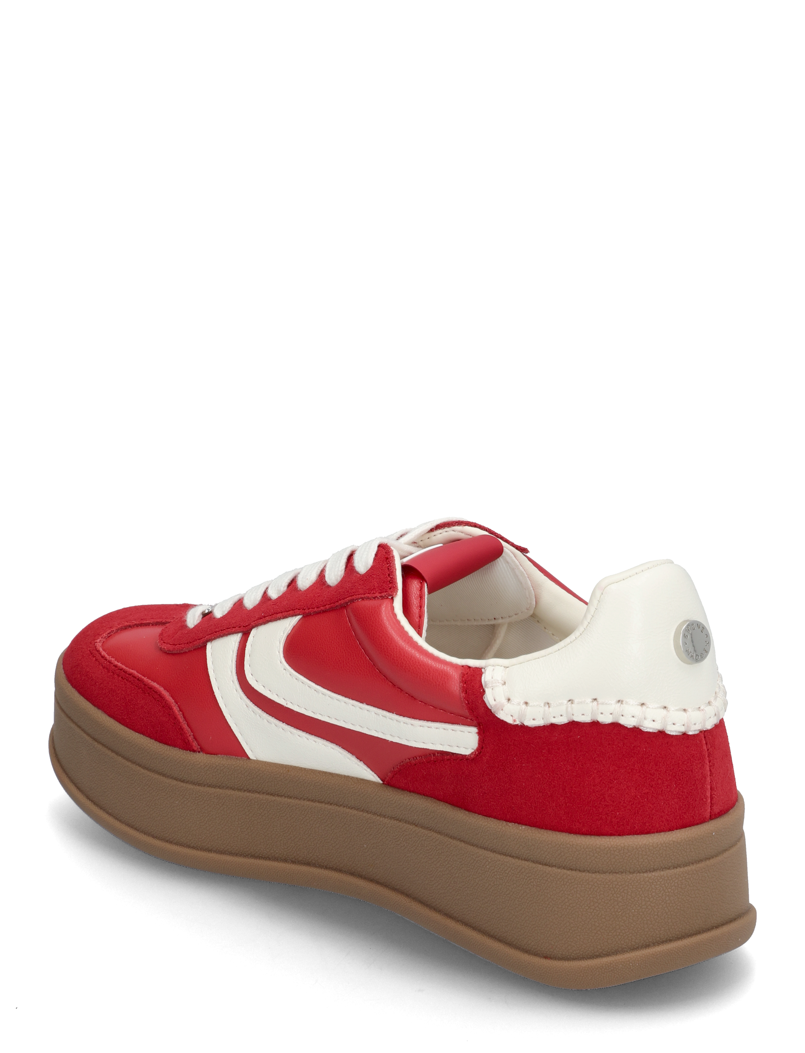 Steve Madden - Off-Track Sneakers - chunky sneakers - red suede - 2
