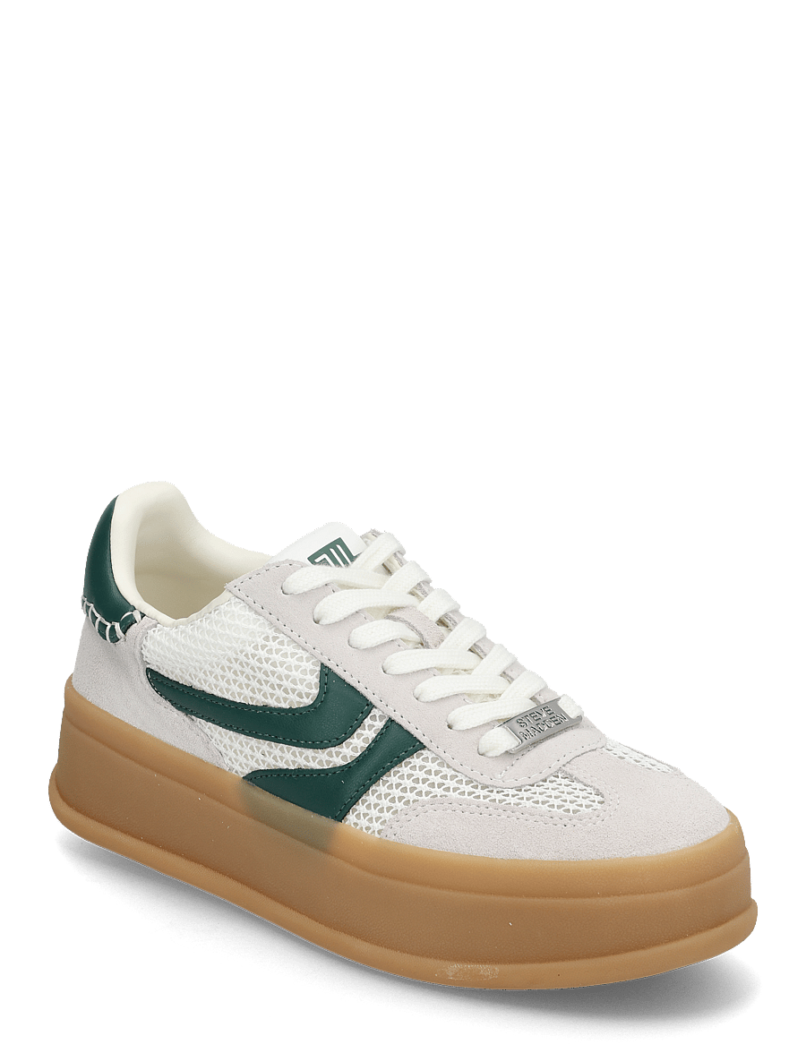 Steve Madden - Off-Track Sneakers - platform sneakers - white/green - 0