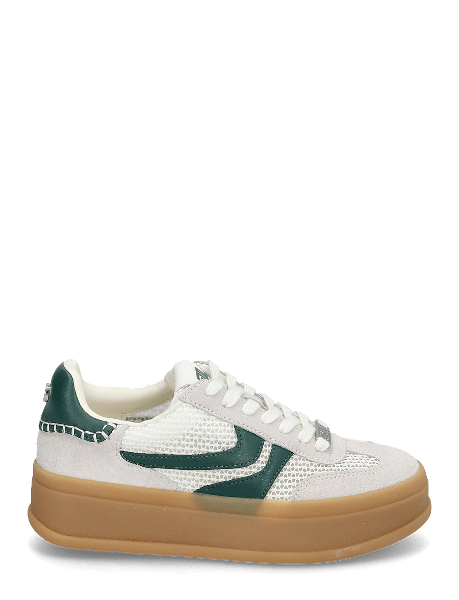 Steve Madden - Off-Track Sneakers - platform sneakers - white/green - 1