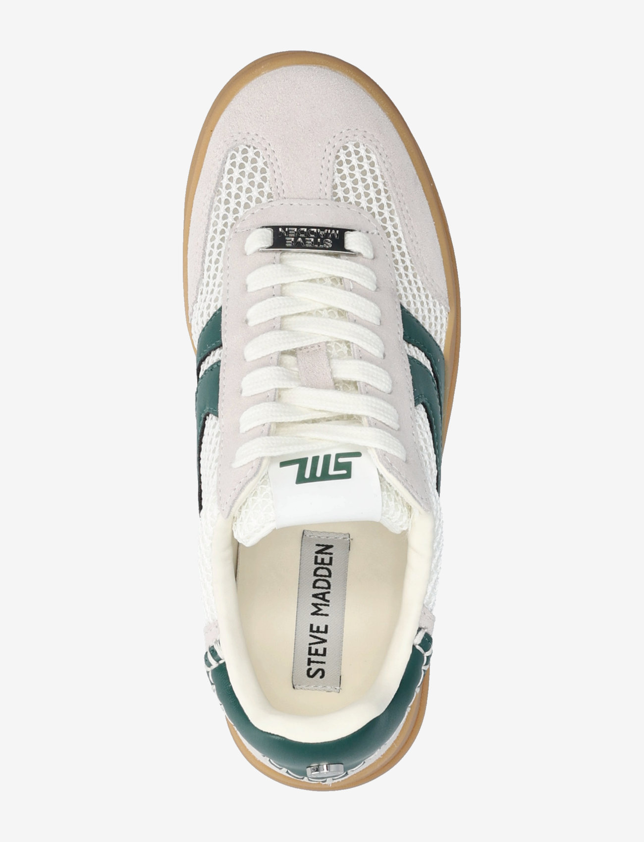 Steve Madden - Off-Track - chunky sneakers - white/green - 3
