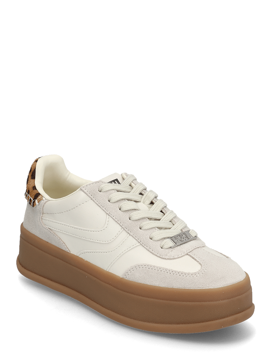 Steve Madden - Off-Track - platform sneakers - white/leo - 0