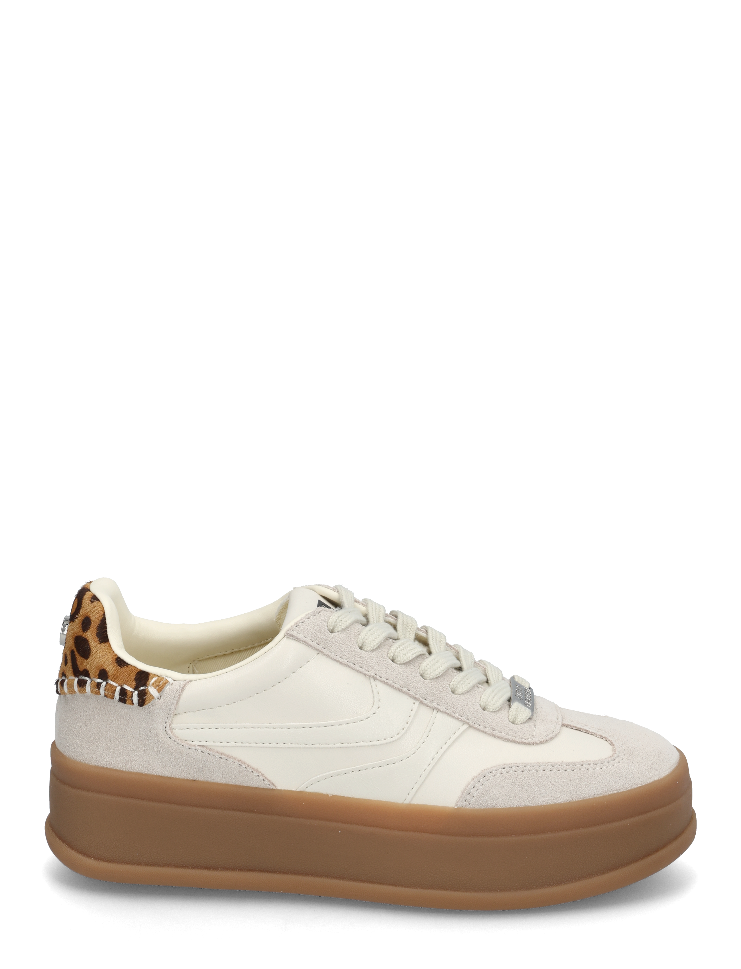 Steve Madden - Off-Track Sneakers - chunky sneakers - white/leo - 1