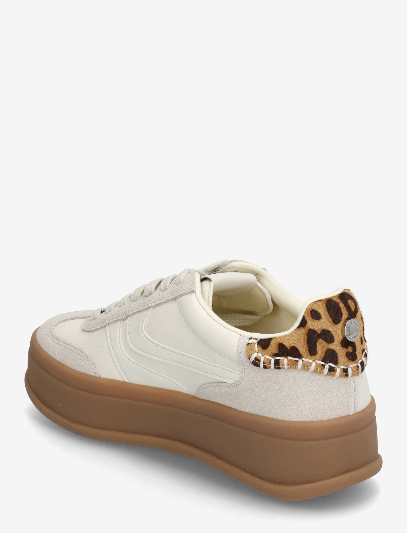 Steve Madden - Off-Track - paksu tallaga tossud - white/leo - 2