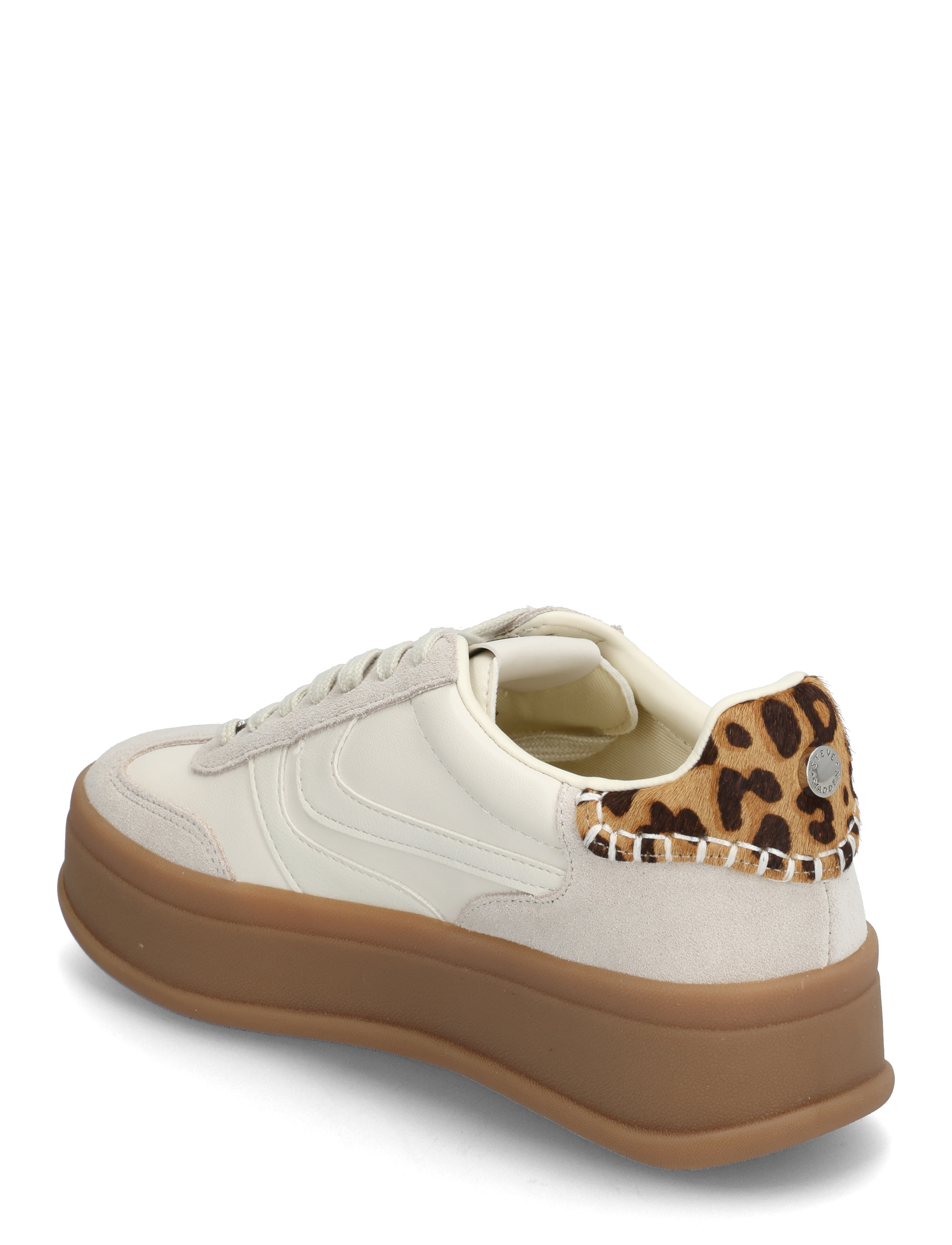 Steve Madden - Off-Track Sneakers - chunky sneakers - white/leo - 2