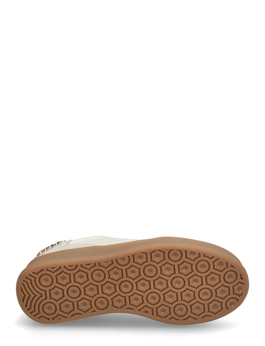 Steve Madden - Off-Track - platform sneakers - white/leo - 4
