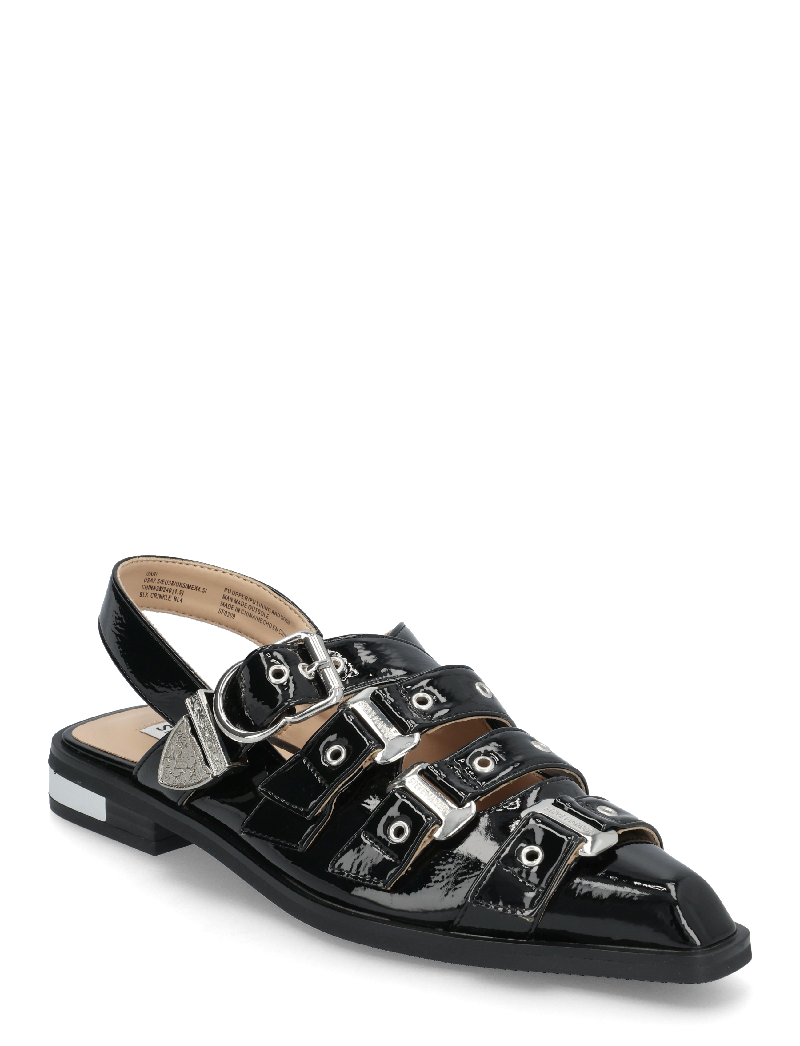 STEVE MADDEN Gari Sandalen Schwarz - 36 - Damen