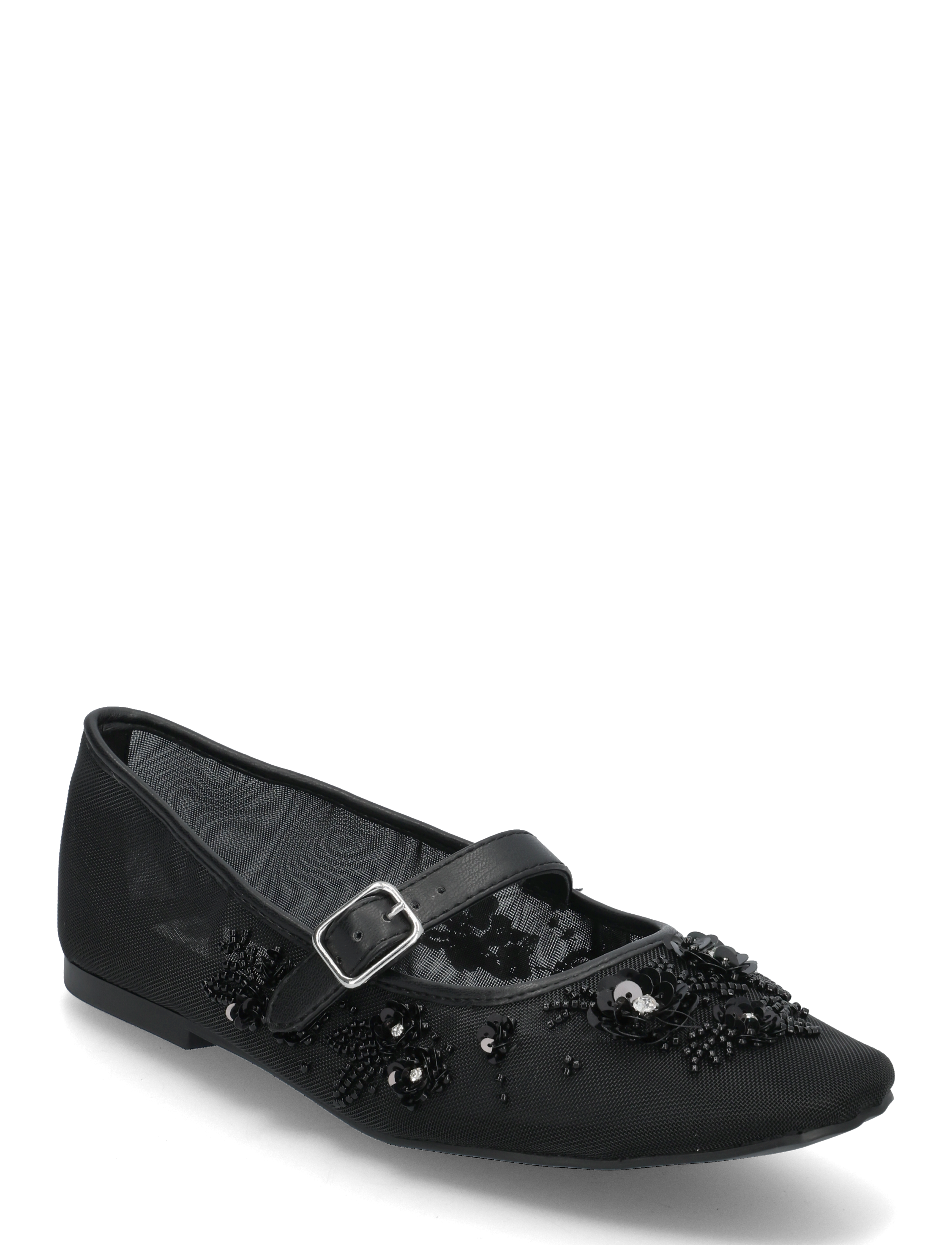Steve Madden Wildflower Ballerinas - Baleriinad - BLACK MESH / black