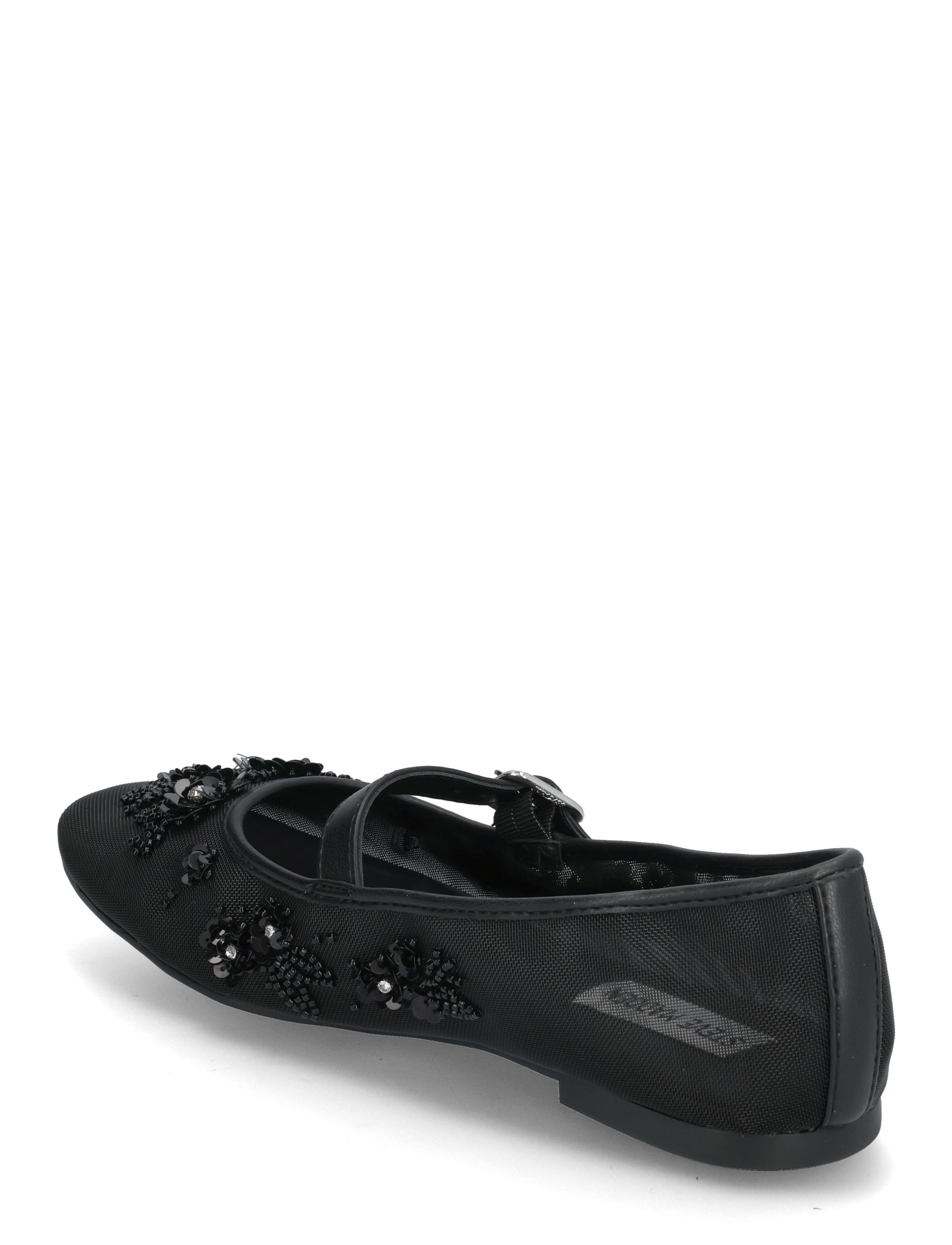 Steve Madden - Wildflower Ballerinas - særlige begivenheder - black mesh - 2