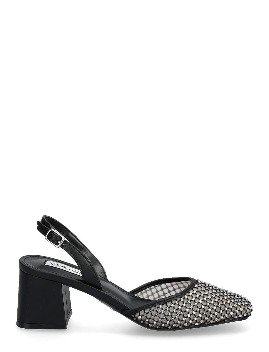 Steve Madden - Network Slingbacks - slingbacks mit absatz - black mesh - 1
