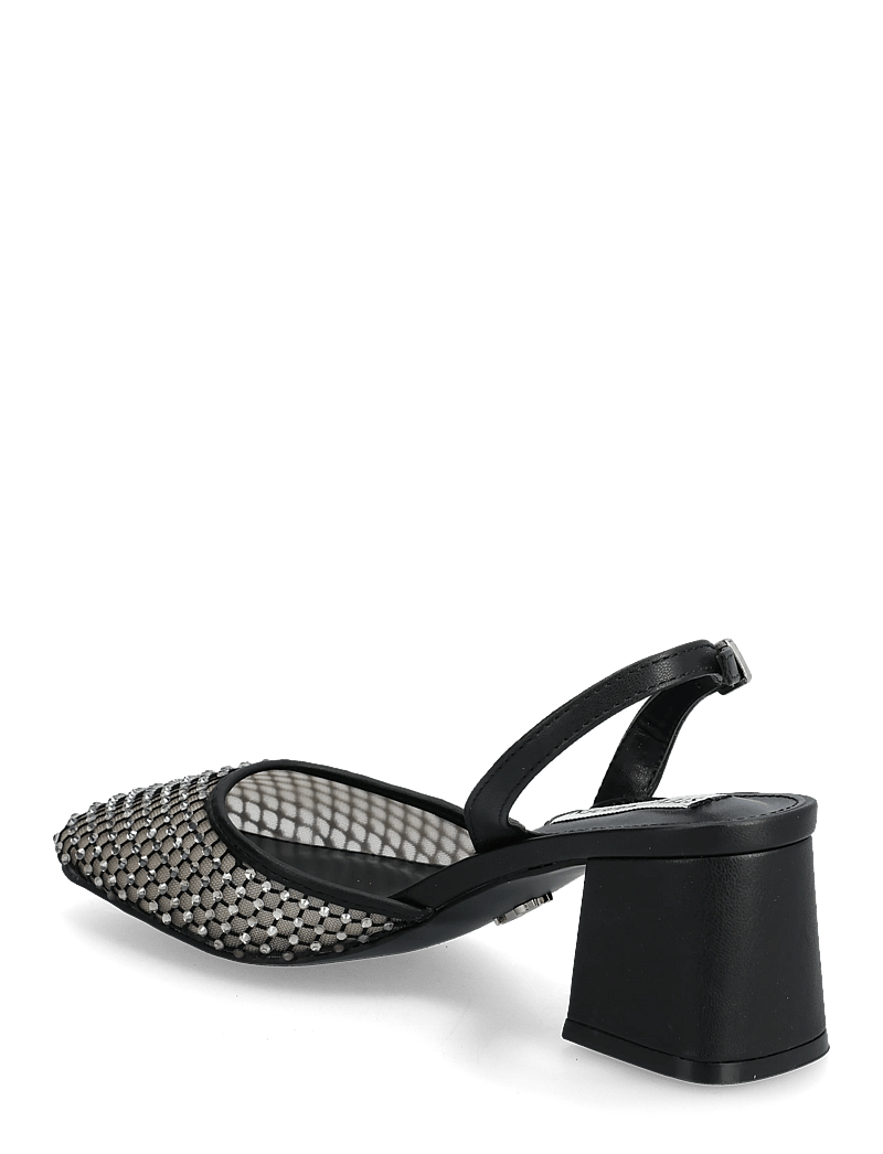 Steve Madden - Network Slingbacks - heeled slingbacks - black mesh - 2
