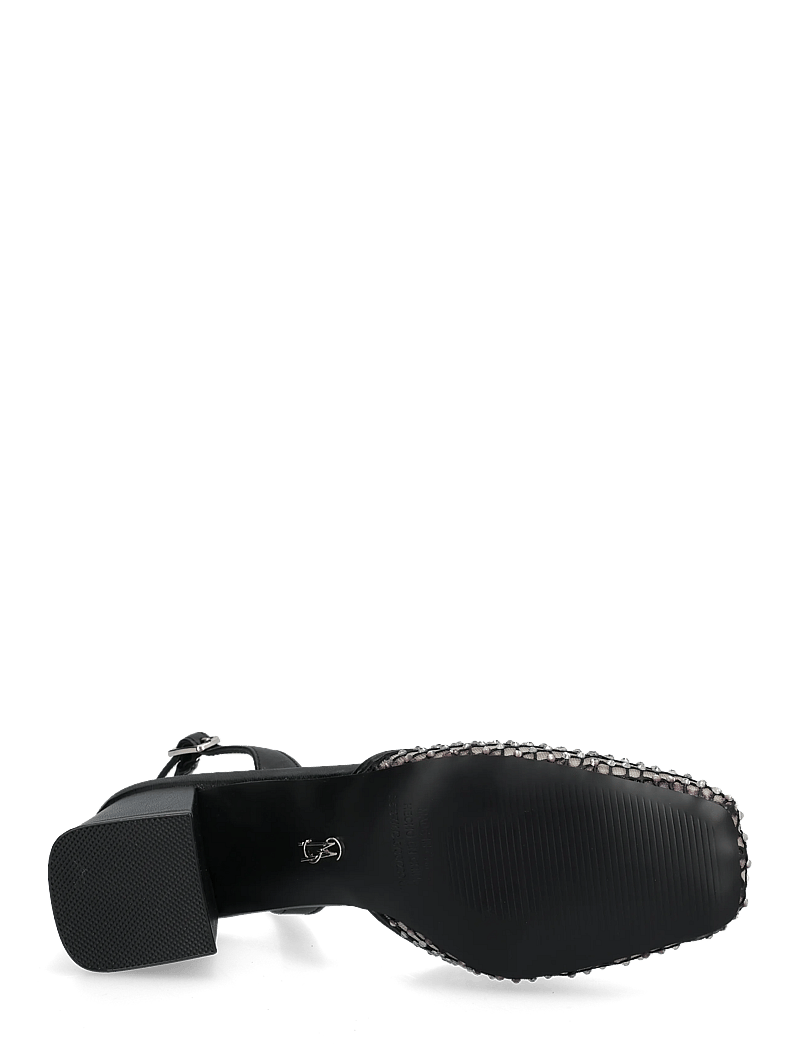 Steve Madden - Network Slingbacks - heeled slingbacks - black mesh - 4