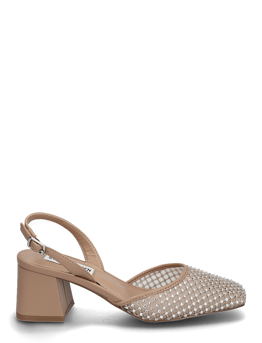 Steve Madden - Network Slingbacks - heeled slingbacks - tan mesh - 1