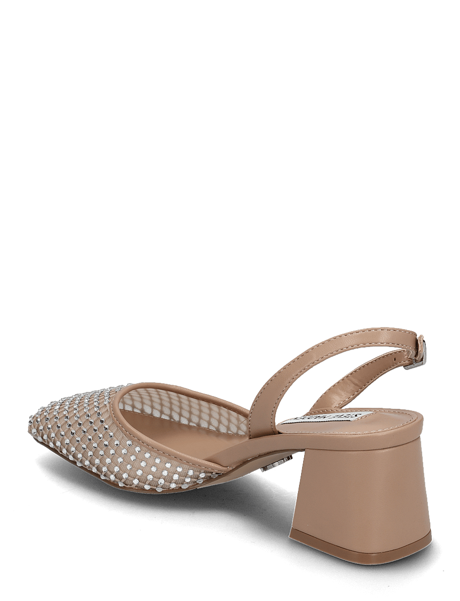 Steve Madden - Network Slingbacks - heeled slingbacks - tan mesh - 2