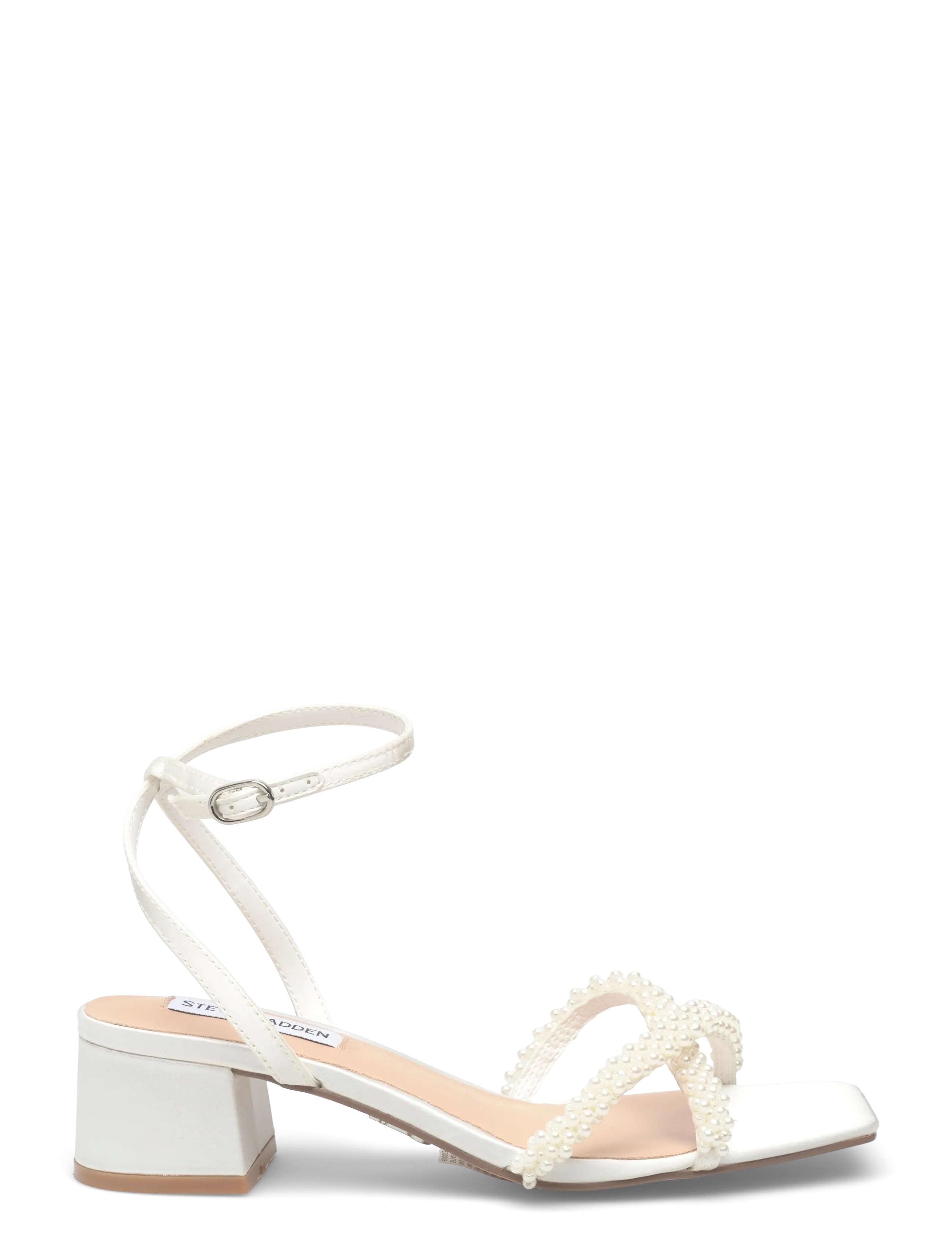 Steve Madden - Gabby-P - festkläder till outletpriser - ivory satin - 1