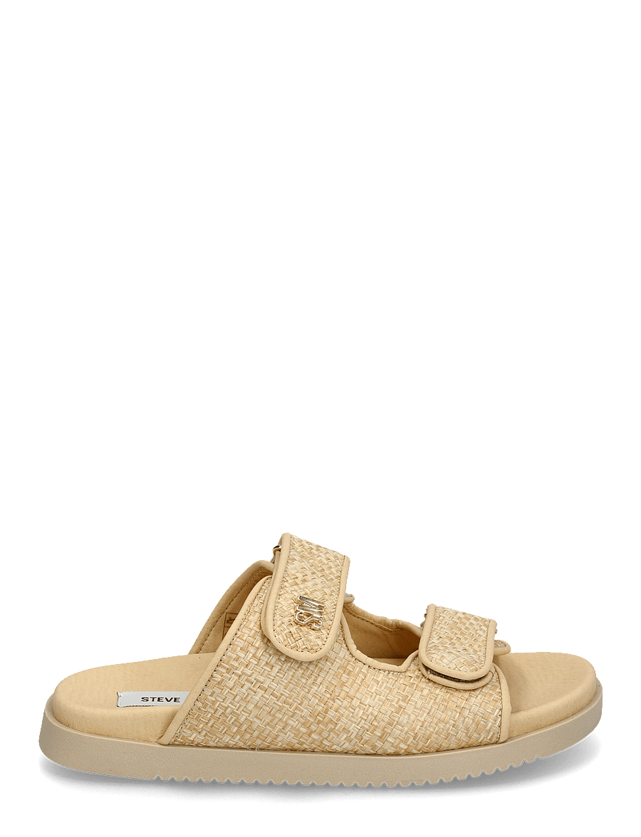 Steve Madden - Myka Slides - flache sandalen - natural - 1