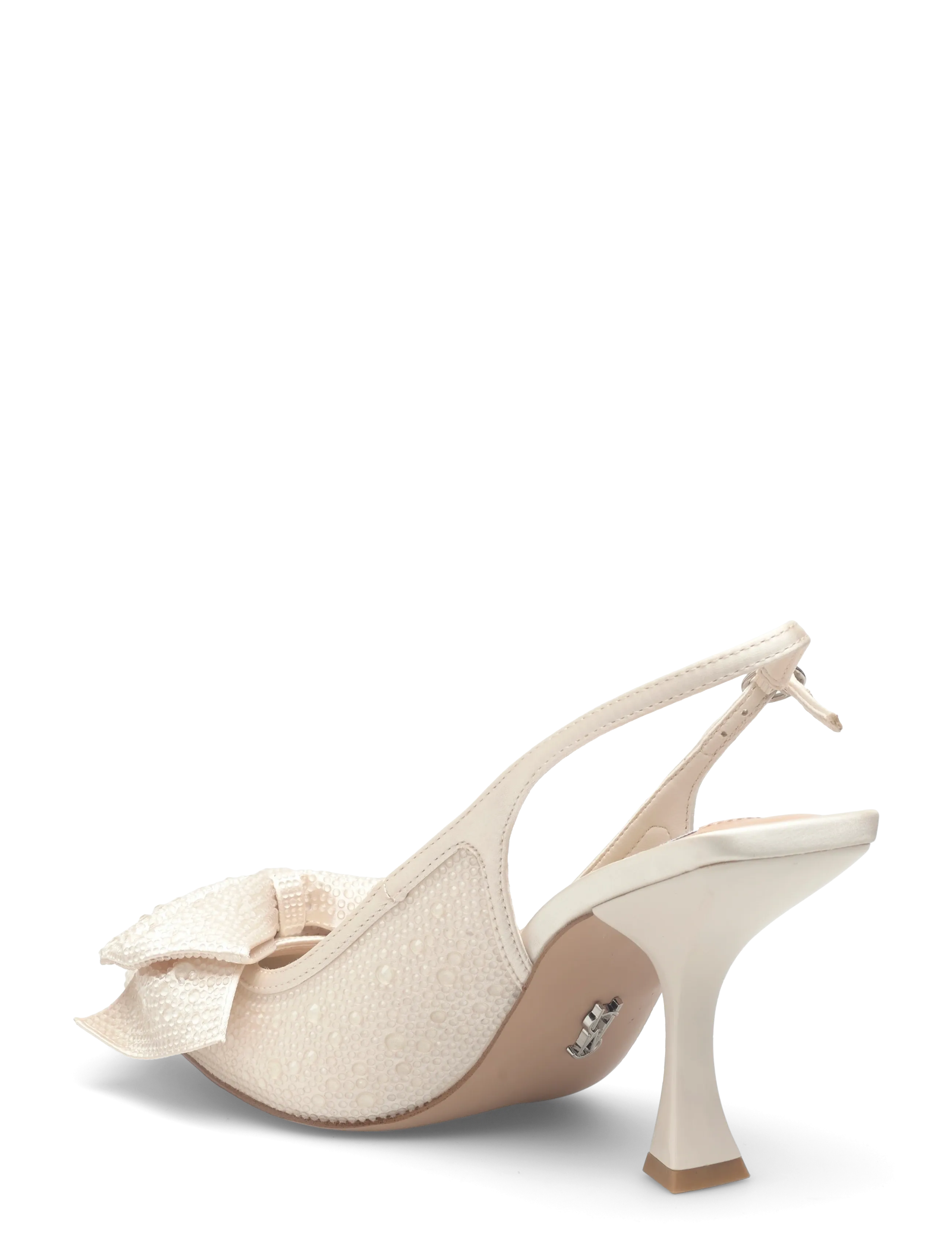 Steve Madden - Neasa - slingback-skór með hæl - ivory pearl - 2
