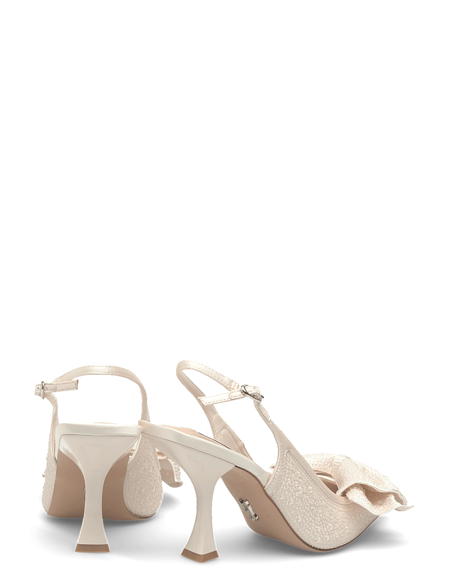 Steve Madden - Neasa - slingbacks mit absatz - ivory pearl - 4
