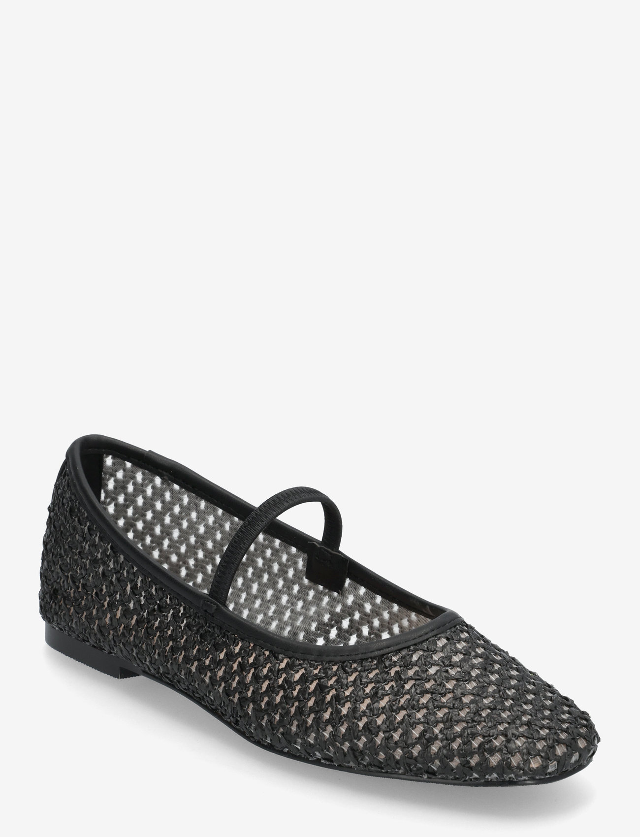 Steve Madden - Majorca Ballerina - special occasions - blk raffia - 0