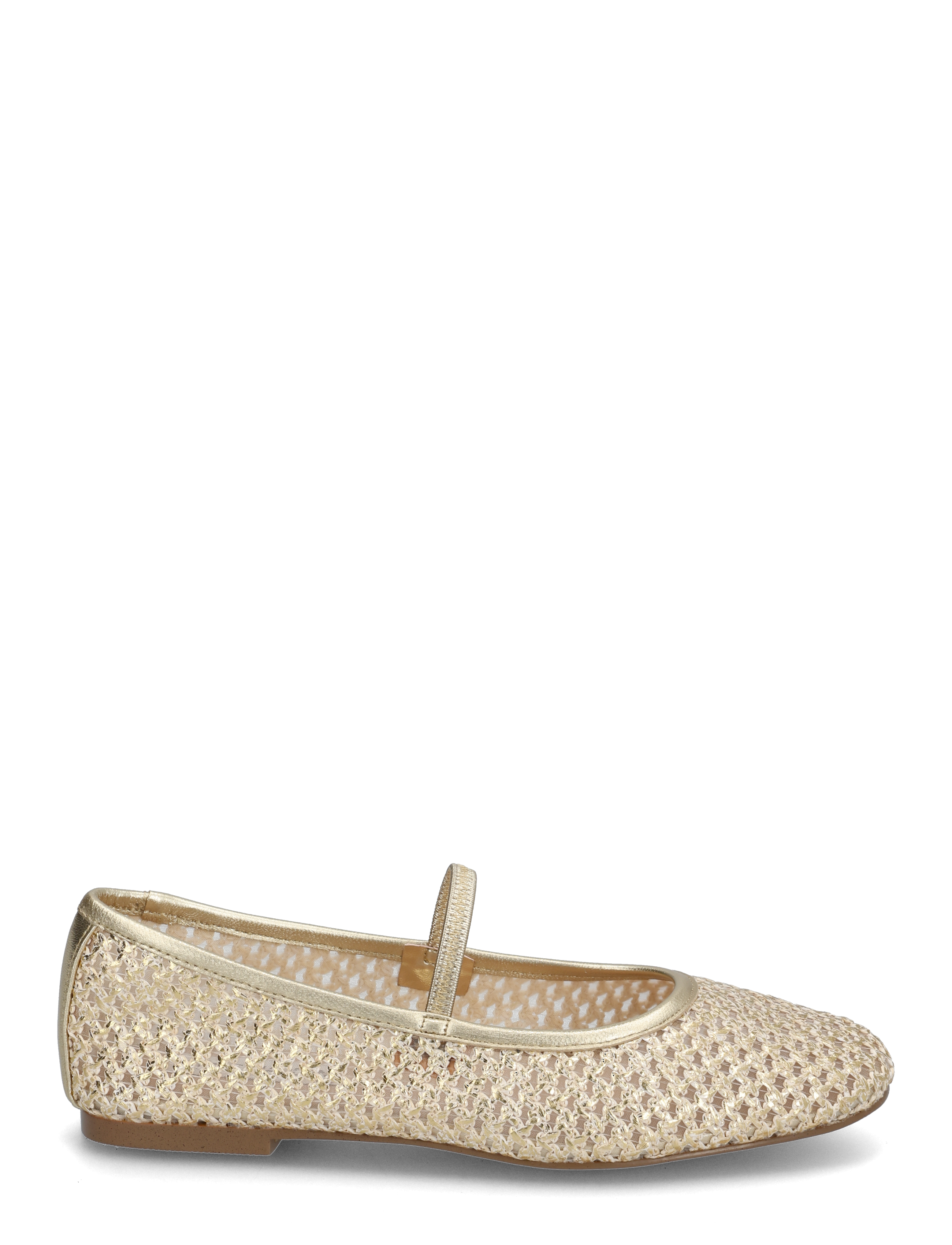 Steve Madden - Majorca Ballerina - naisten - gold raffia - 1