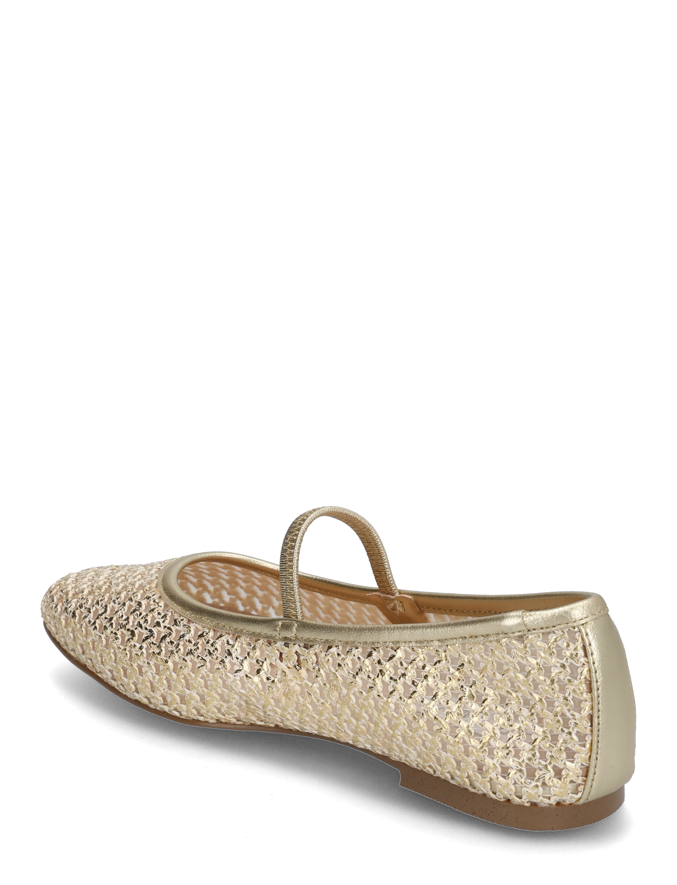 Steve Madden - Majorca Ballerina - naisten - gold raffia - 2
