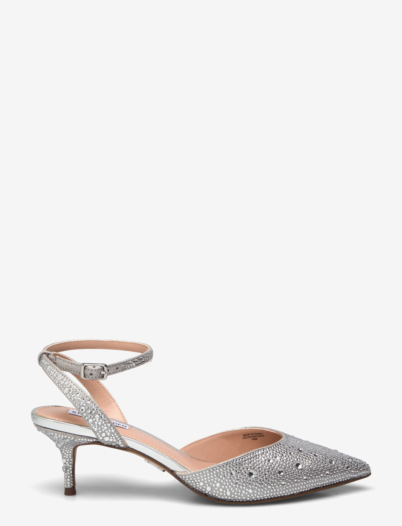 Steve Madden - Kittie-R Heeled Sandals - högklackade slingbacks - silver - 1