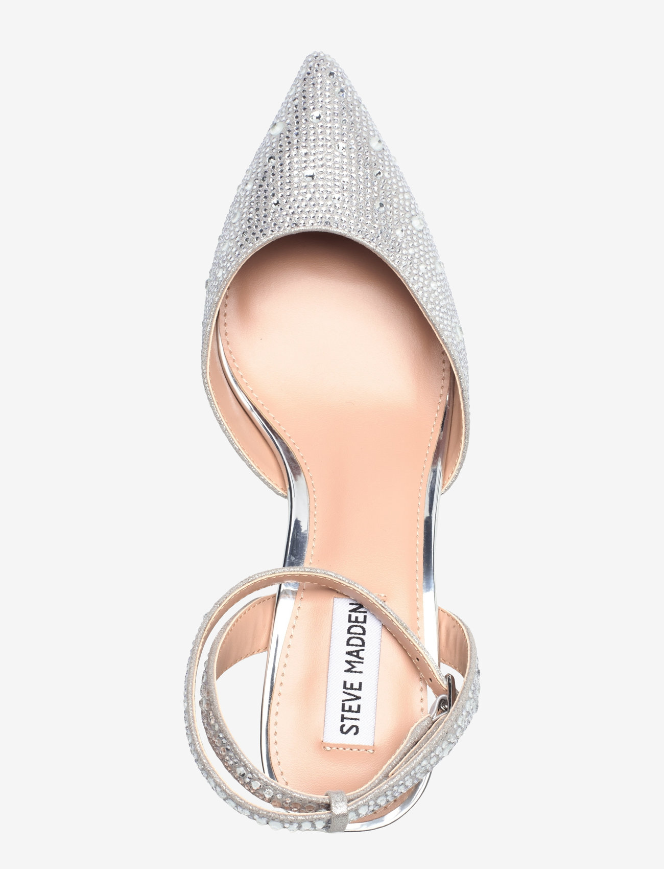 Steve Madden - Kittie-R Heeled Sandals - högklackade slingbacks - silver - 3
