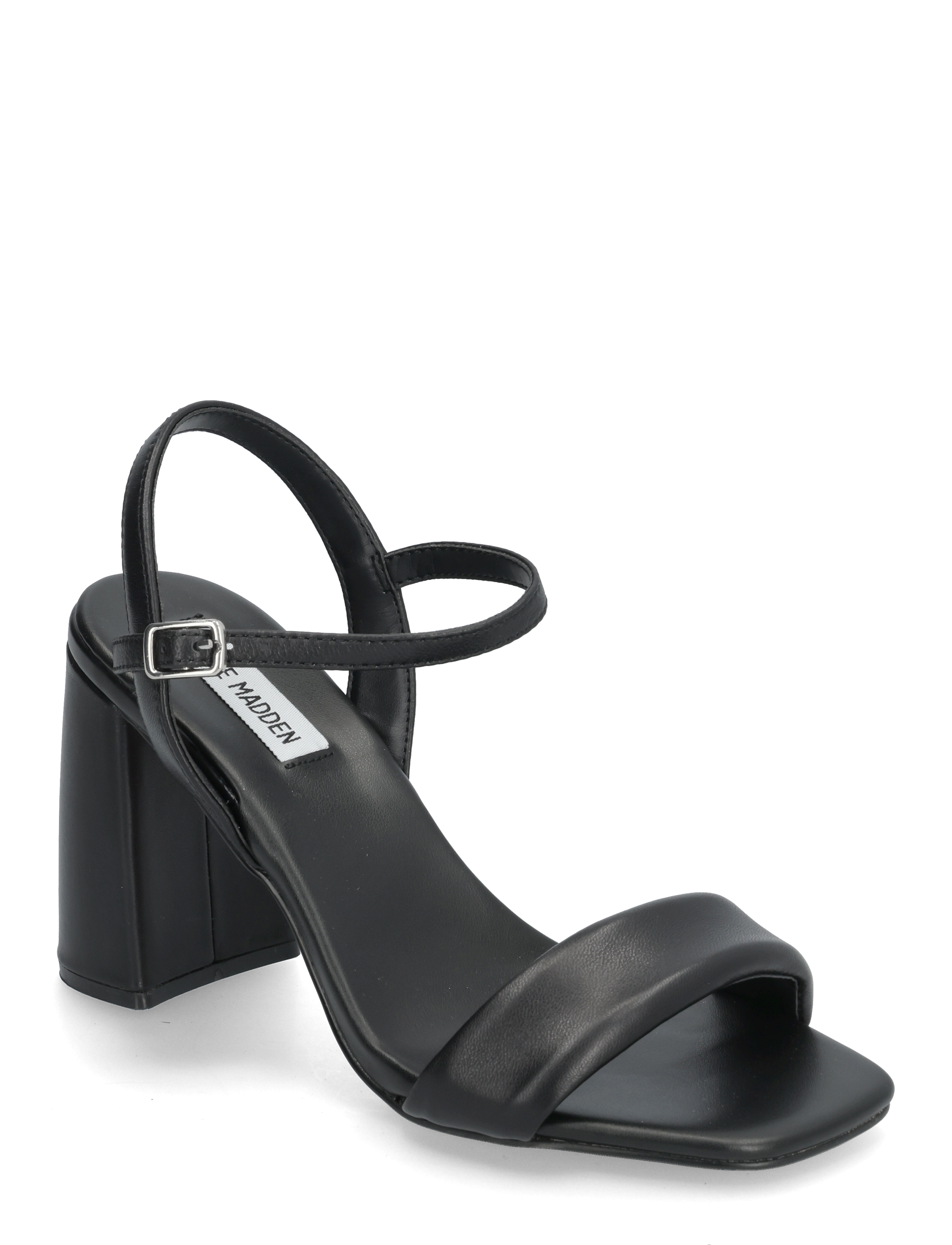 Steve Madden Mareena Heeled Sandals - Kontsaga sandaalid - BLACK LEATHER / black
