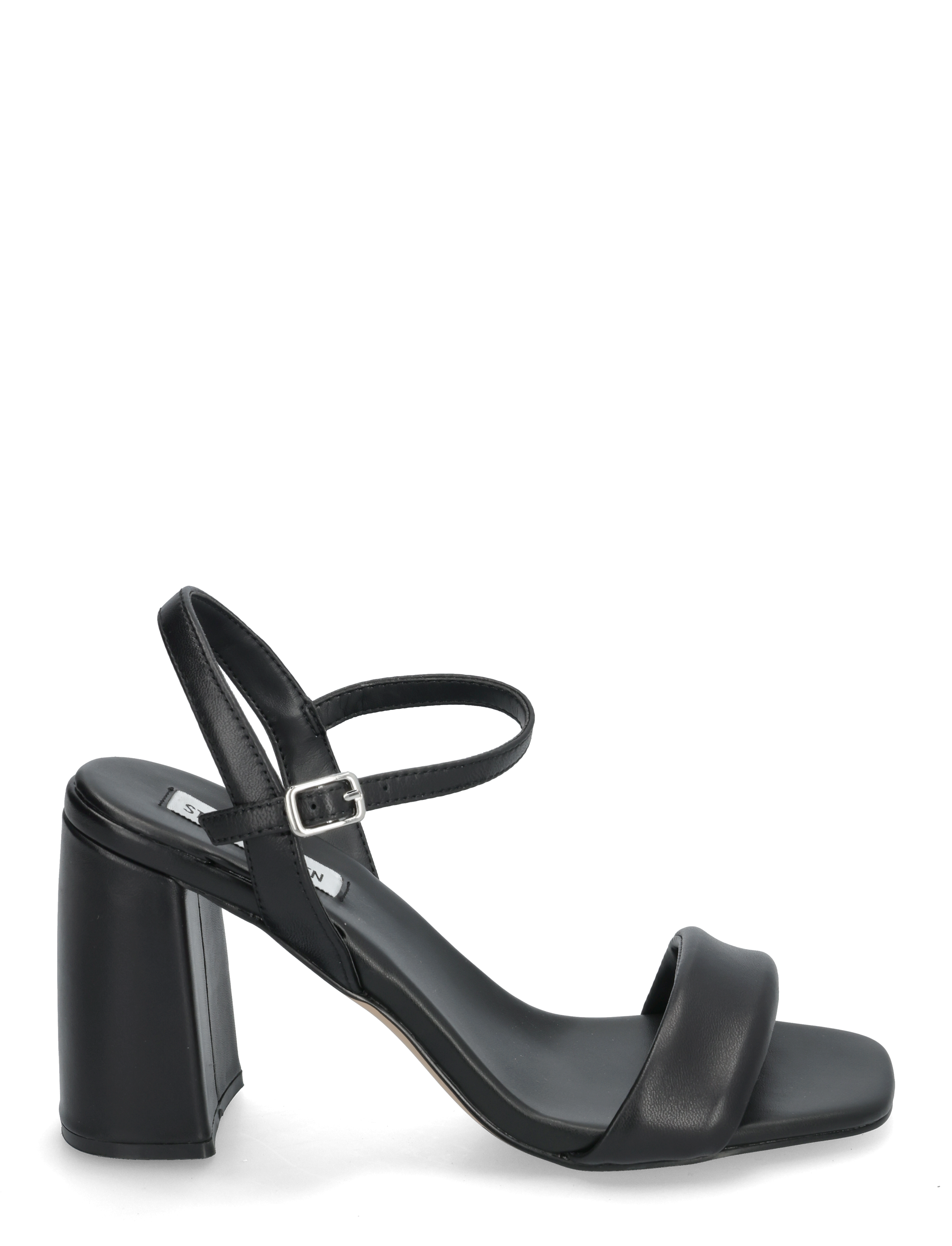 Steve Madden - Mareena Heeled Sandals - konfirmation - black leather - 1