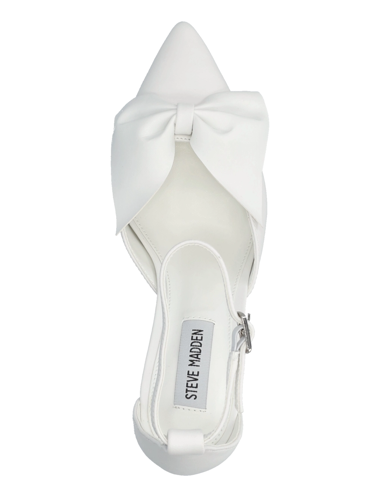 Steve Madden - Lorina - bright wht leather - 3