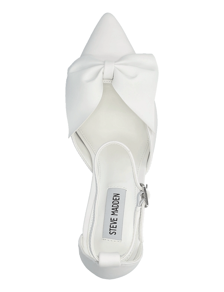 Steve Madden - Lorina - pumps - bright wht leather - 3