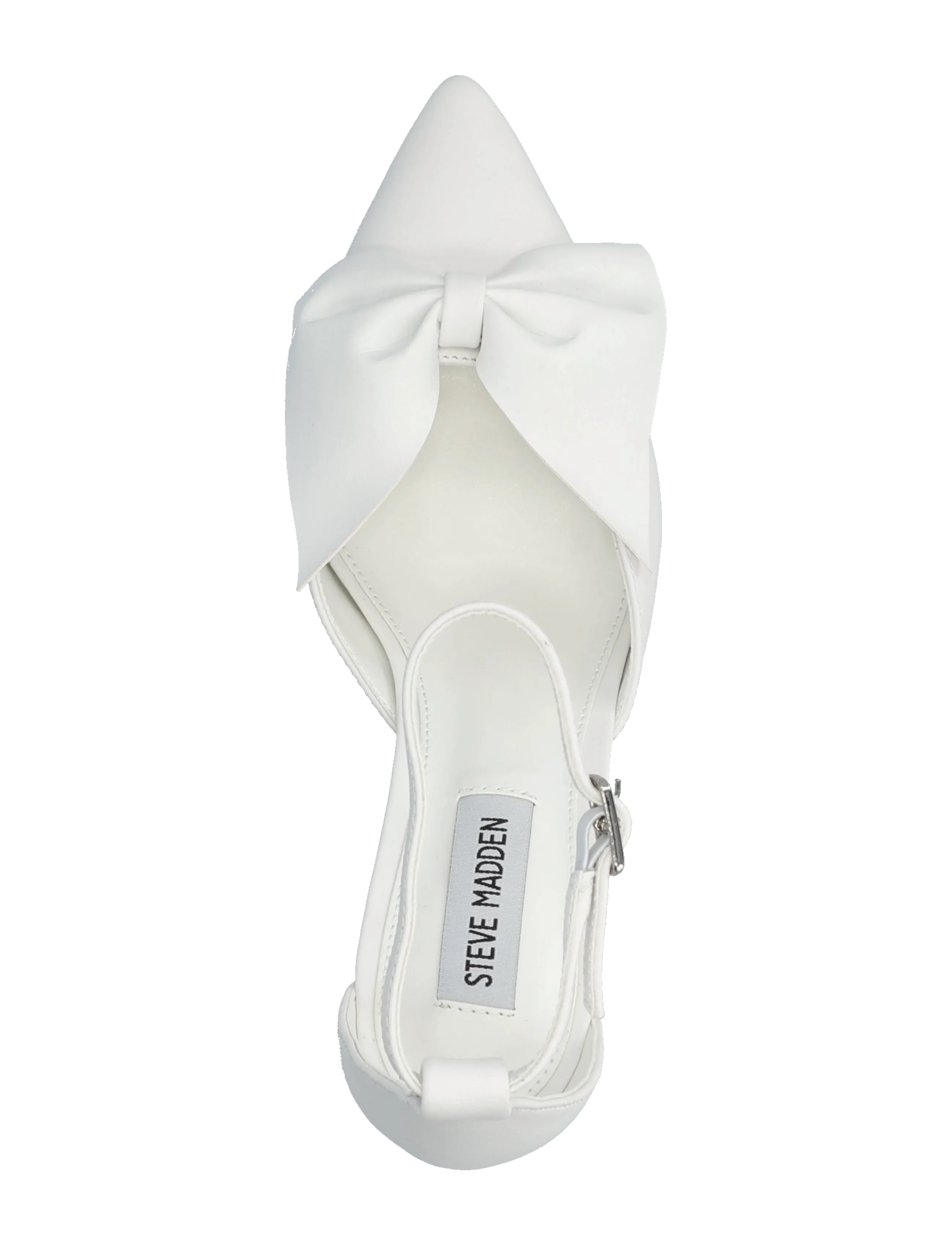 Steve Madden - Lorina - festtøj til outletpriser - bright wht leather - 3