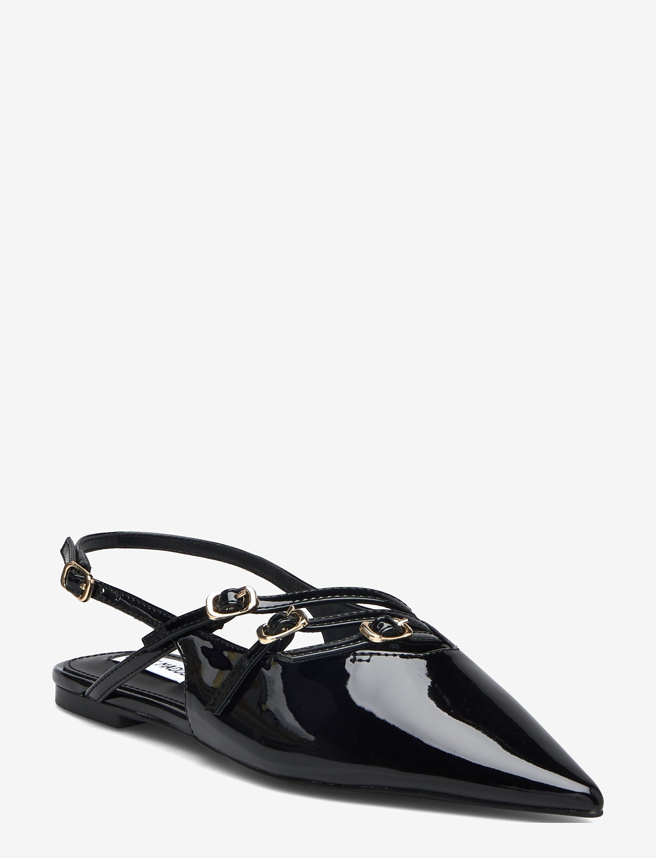 Steve Madden - Cianna Sandal - platta slingbacks - black patent - 0