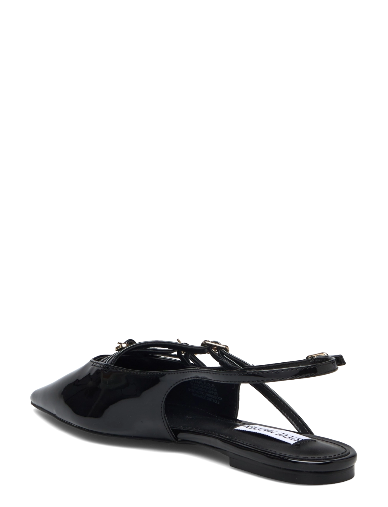 Steve Madden - Cianna Sandal - kobiety - black patent - 2