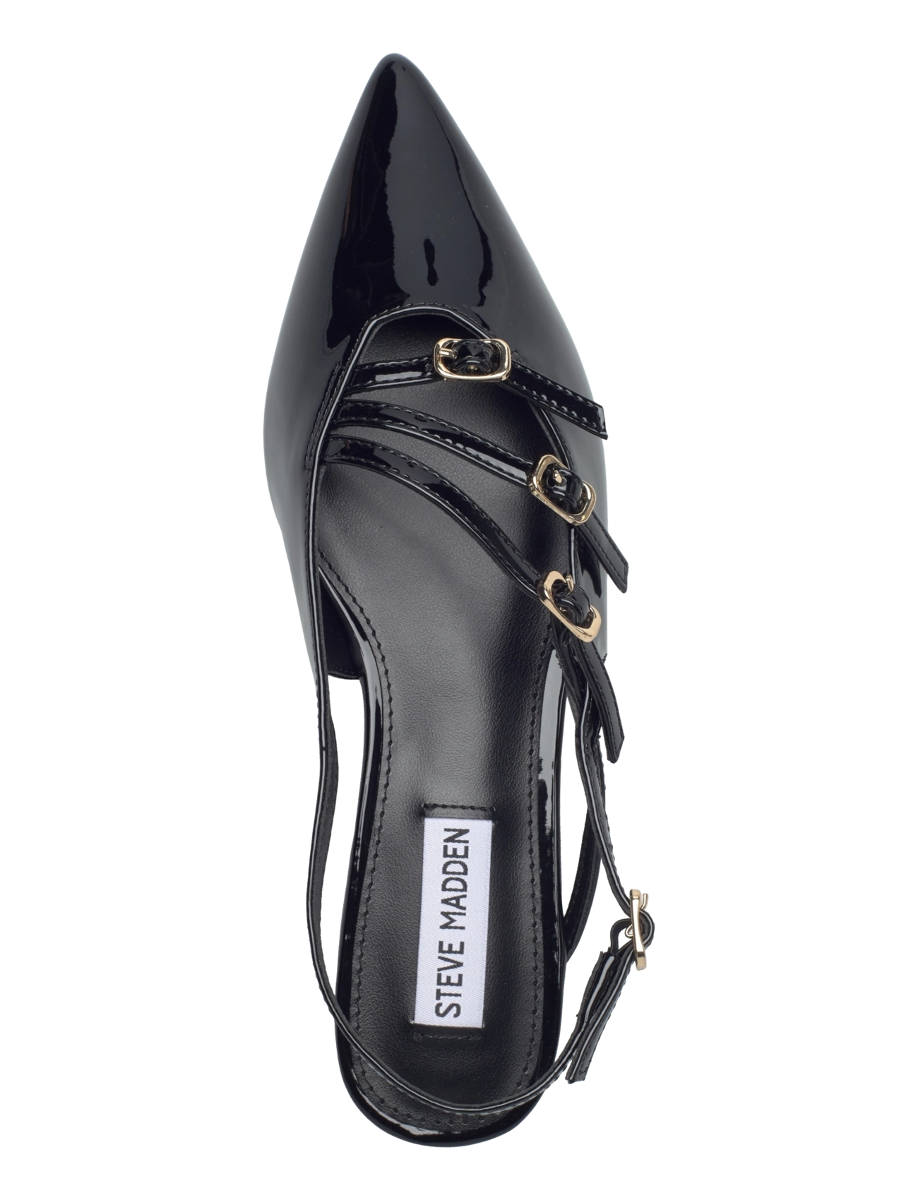 Steve Madden - Cianna Sandal - kobiety - black patent - 3