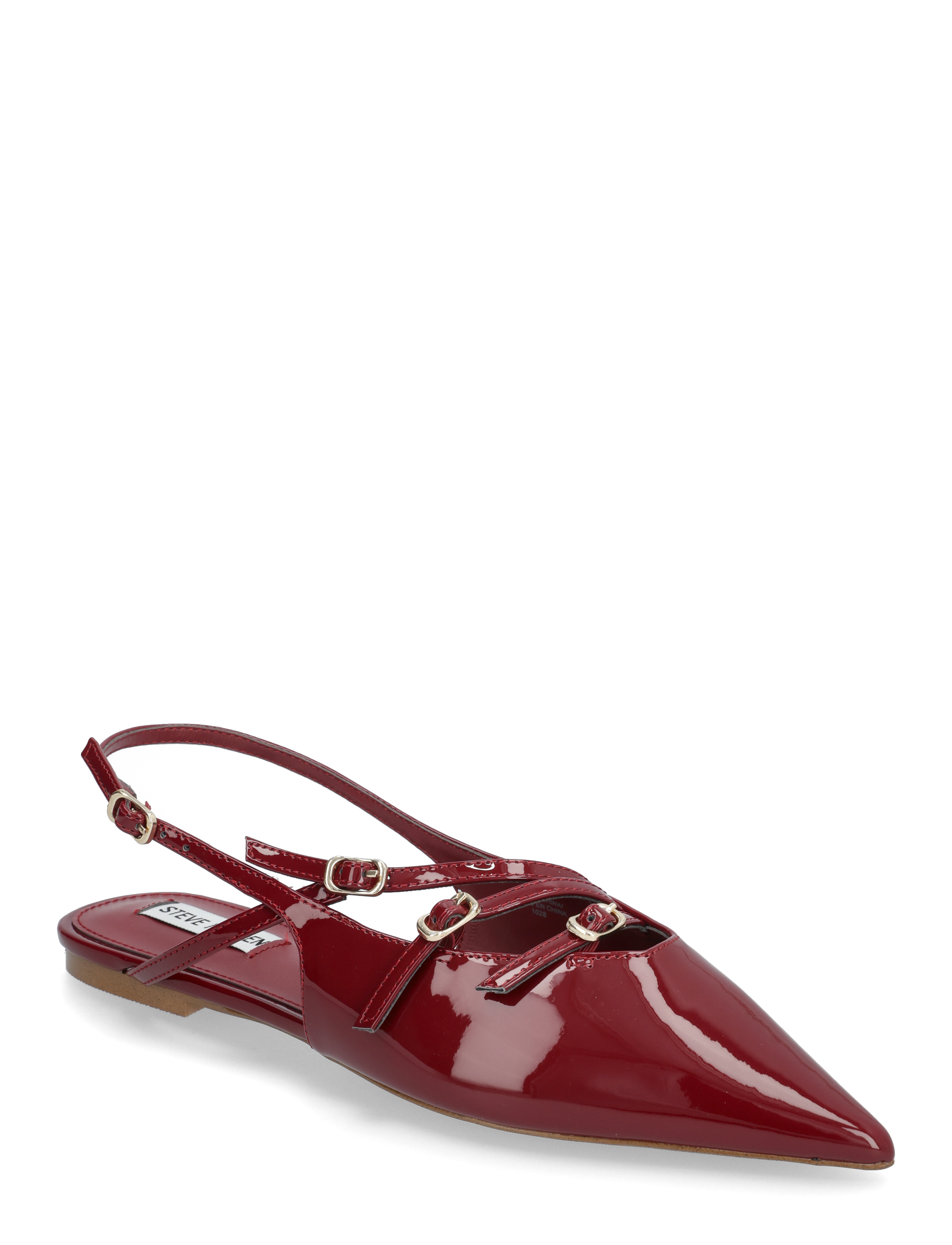 Steve Madden Cianna Sandal - Steve Madden - WINE PATENT / red