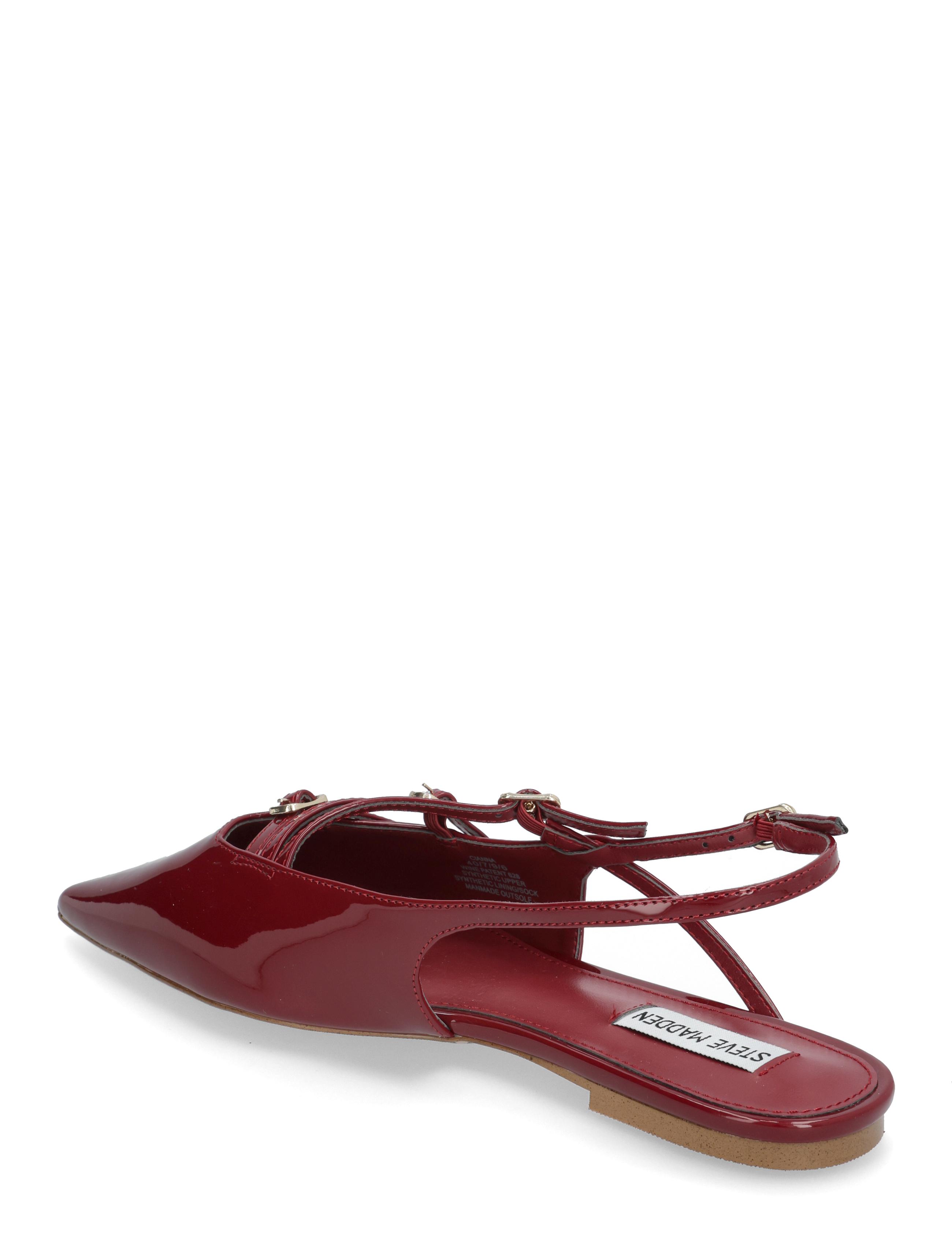 Steve Madden - Cianna Sandal - special occasions - wine patent - 2