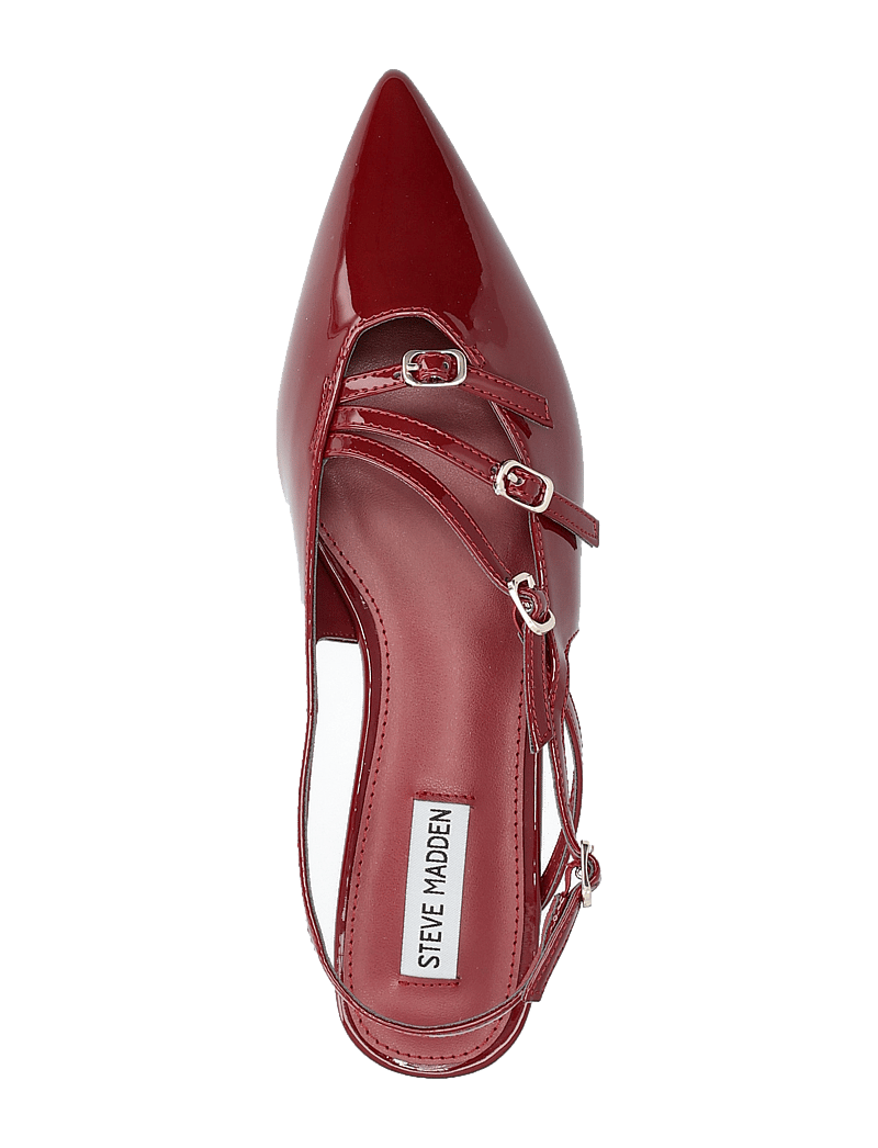 Steve Madden - Cianna Sandal - flache slingbacks - wine patent - 3