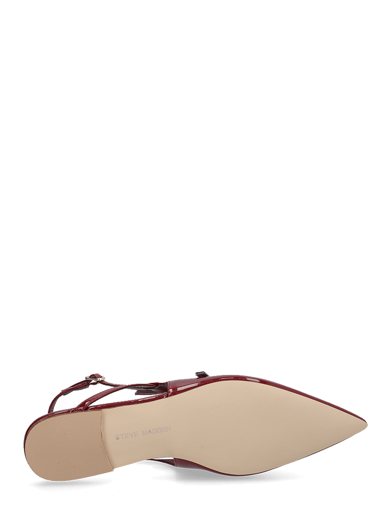 Steve Madden - Cianna Sandal - flache slingbacks - wine patent - 4