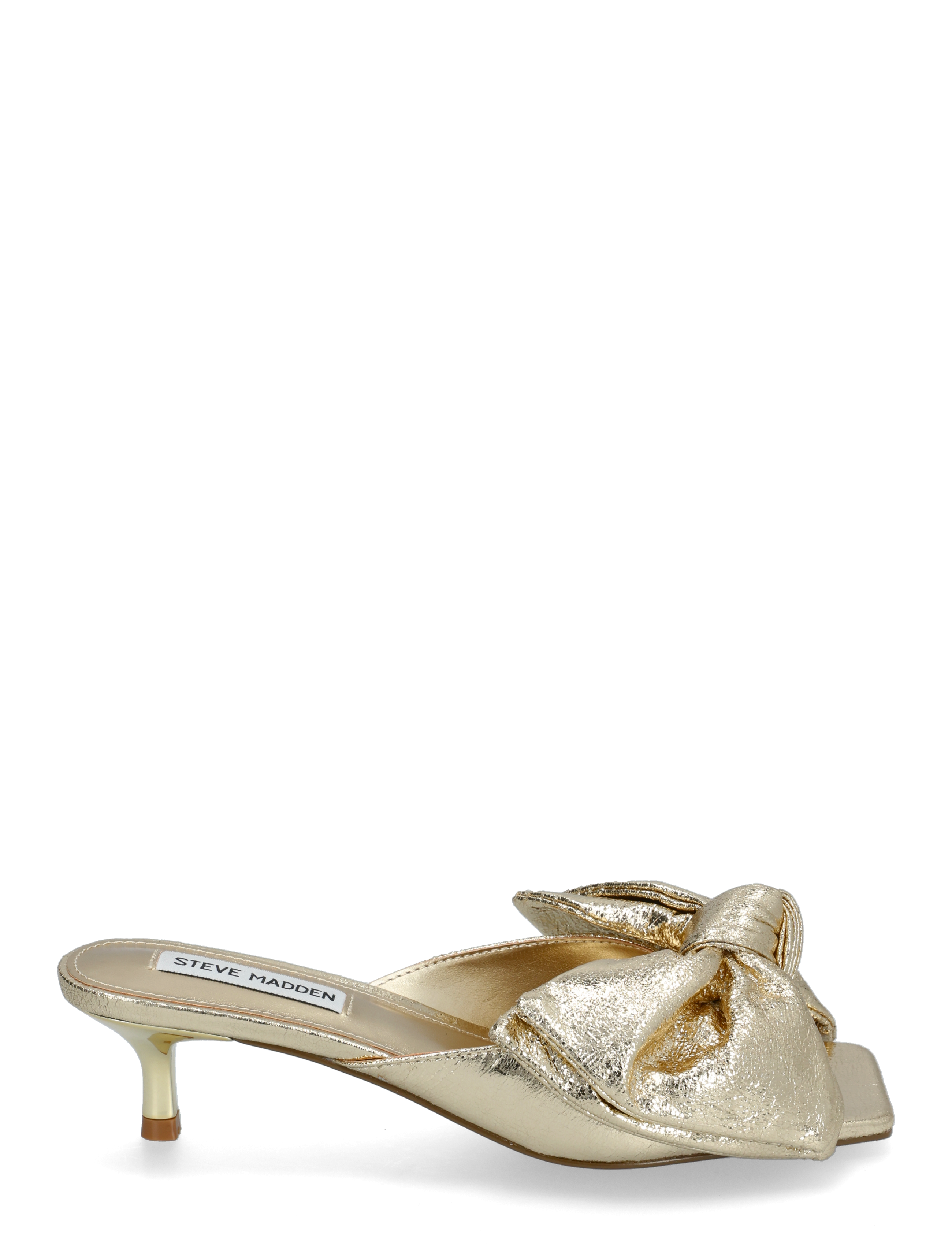 Steve Madden - Kit Heeled Sandals - pantoletten mit absätzen - gold - 1