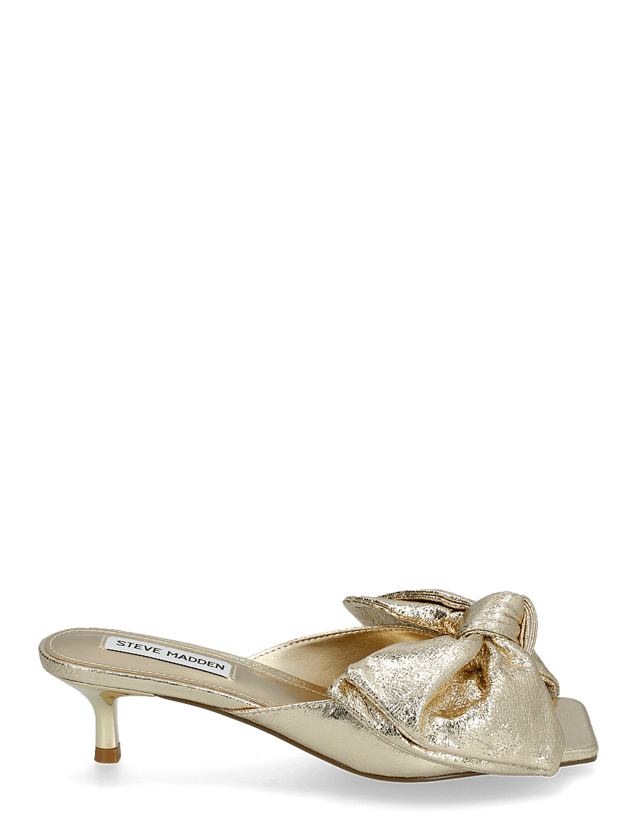 Steve Madden - Kit Heeled Sandals - pantoletten mit absatz - gold - 1