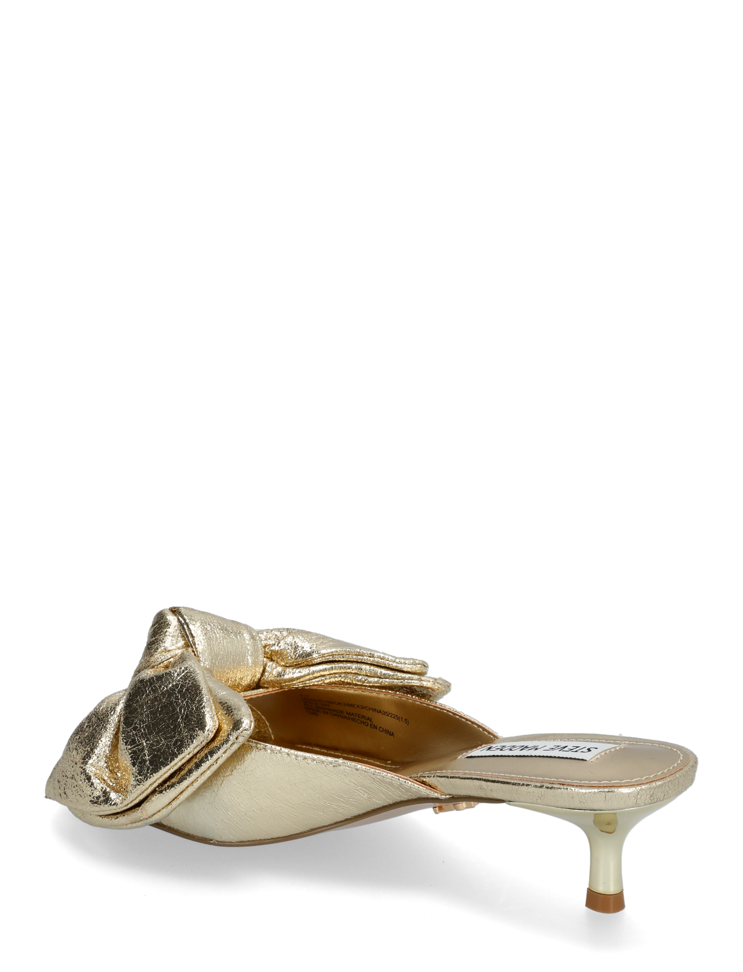 Steve Madden - Kit Heeled Sandals - pantoletten mit absätzen - gold - 2